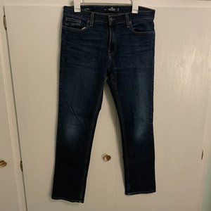 Hollister Slim Straight Epic Flex Jeans -- 33x32